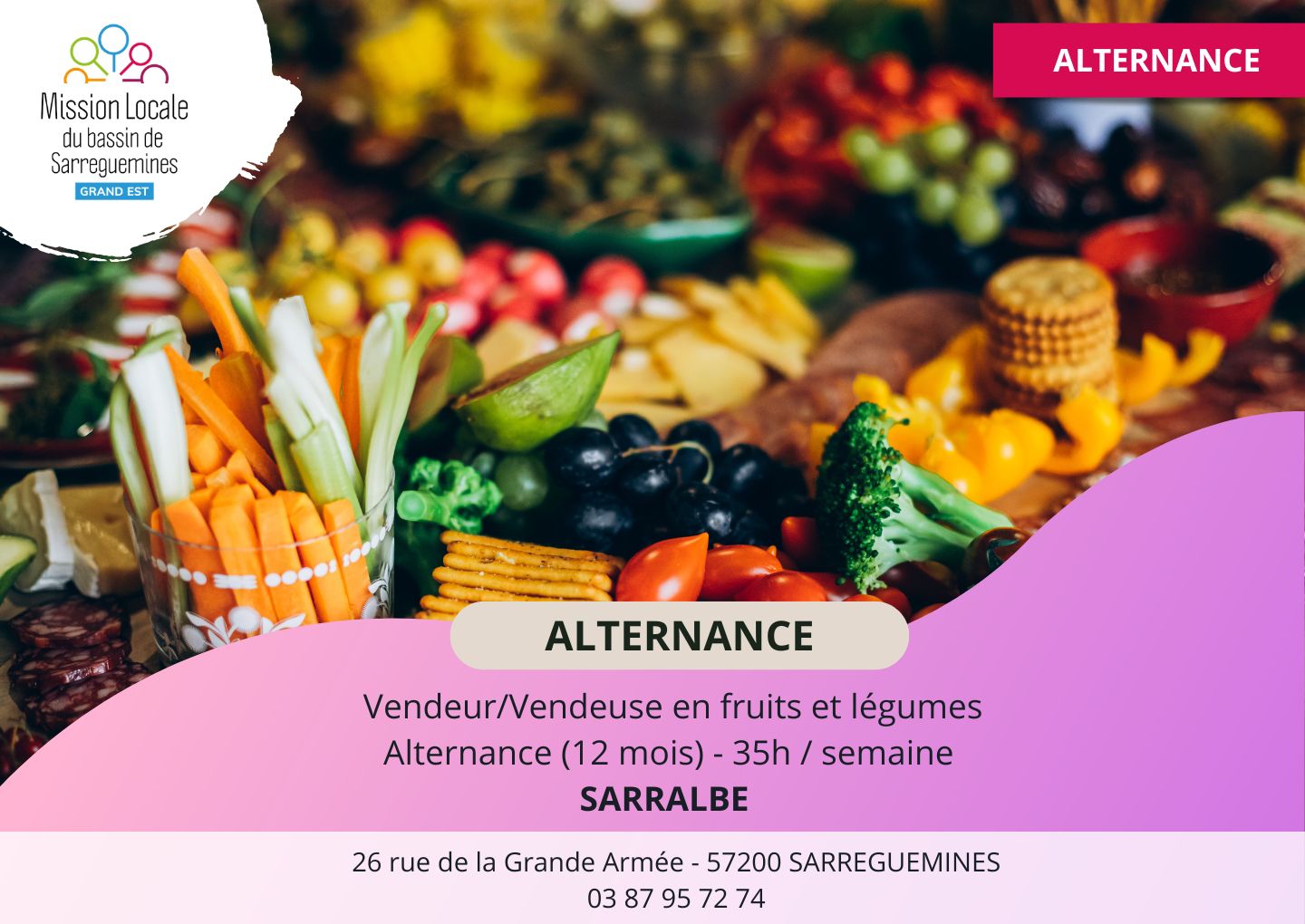 Apprentissage - Légumes Cloture le 01.09.26
