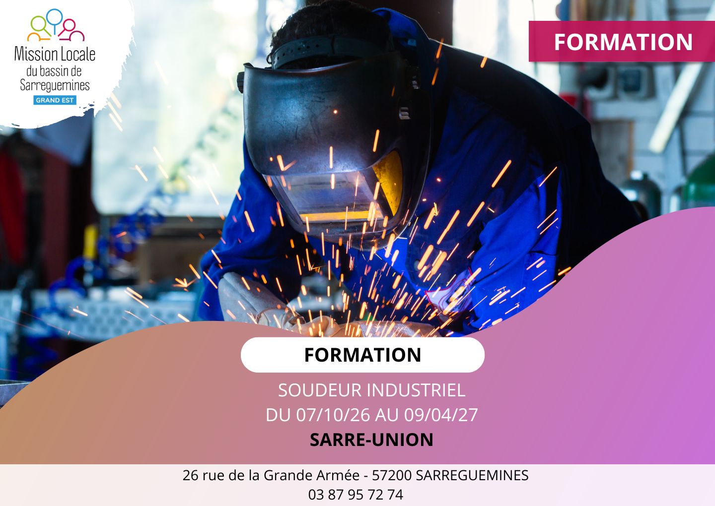 Formation - Cloture le 07.10.26