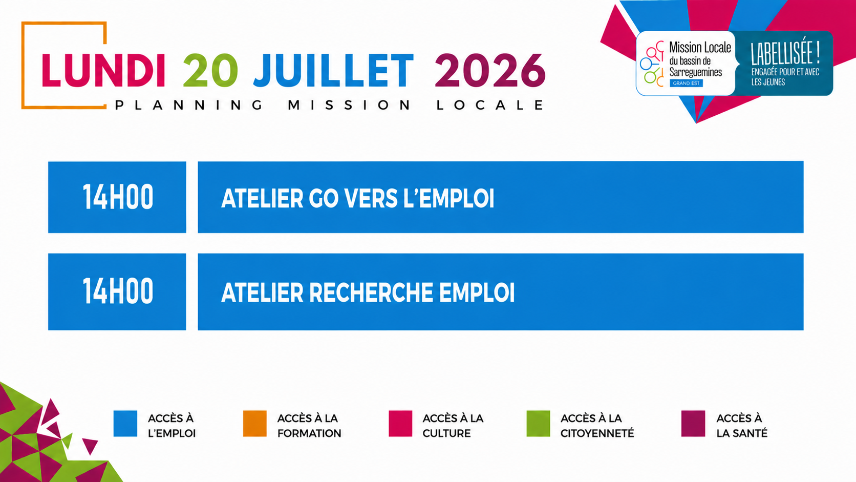 Lundi 20 Juillet