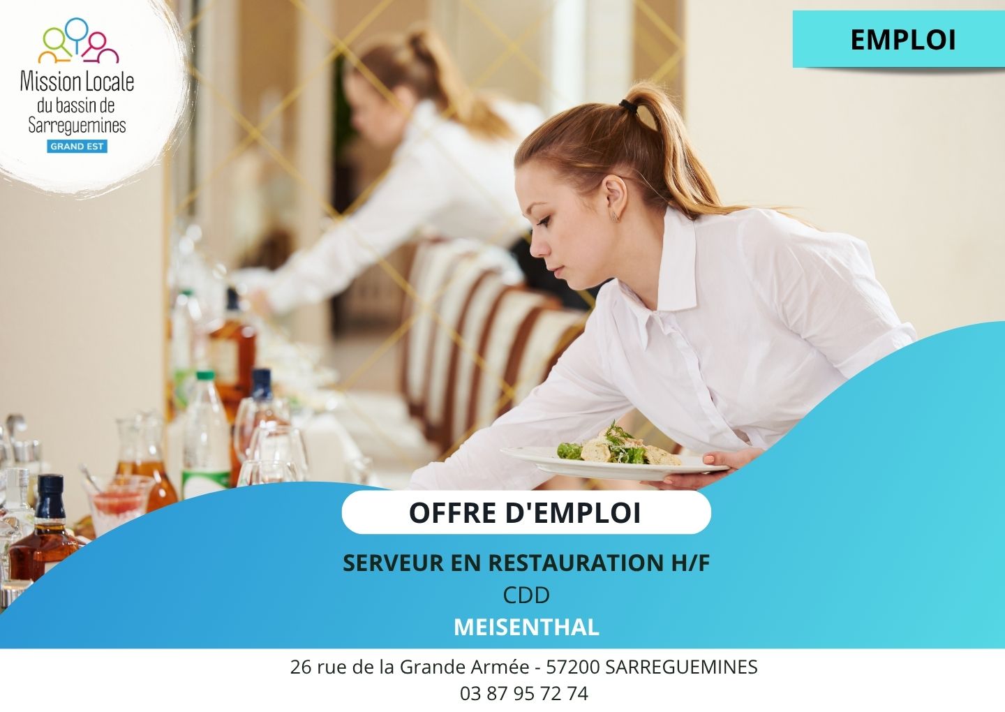 OE - Serveuse Cloture le 31.10.26 1